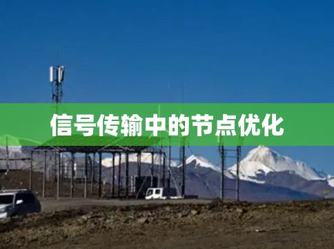 信号传输中的节点优化 信号传输中的节点优化