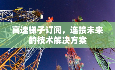 高速梯子订阅，连接未来的技术解决方案