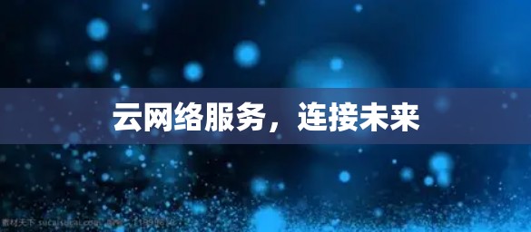 云网络服务,连接未来 云网络服务,连接未来