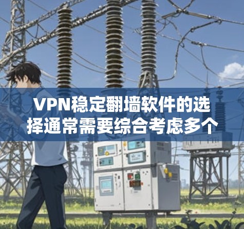 VPN稳定翻墙软件的选择通常需要综合考虑多个因素,包括软件的安全性、用户评价、配置复杂度、功能全面性以及支持的设备类型等。以下是一些推荐的VPN翻墙软件及其特点,供您参考 VPN稳定翻墙软件的选择通常需要综合考虑多个因素,包括软件的安全性、用户评价、配置复杂度、功能全面性以及支持的设备类型等。以下是一些推荐的VPN翻墙软件及其特点,供您参考