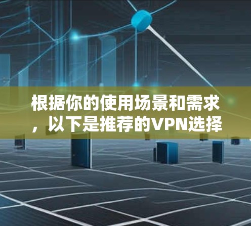 根据你的使用场景和需求,以下是推荐的VPN选择 根据你的使用场景和需求,以下是推荐的VPN选择