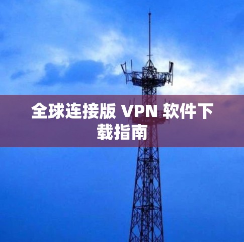 全球连接版 VPN 软件下载指南 全球连接版 VPN 软件下载指南