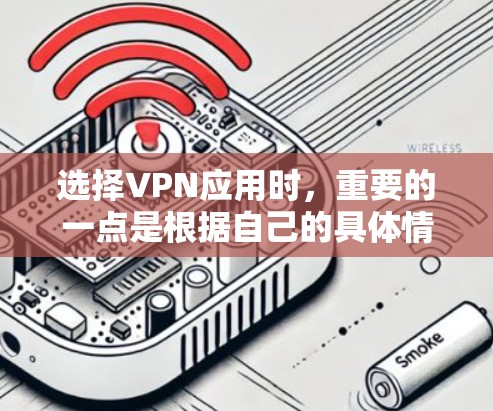 选择VPN应用时,重要的一点是根据自己的具体情况和需求来选择。以下是一些关键建议和步骤,帮助你更好地选择和使用VPN 选择VPN应用时,重要的一点是根据自己的具体情况和需求来选择。以下是一些关键建议和步骤,帮助你更好地选择和使用VPN